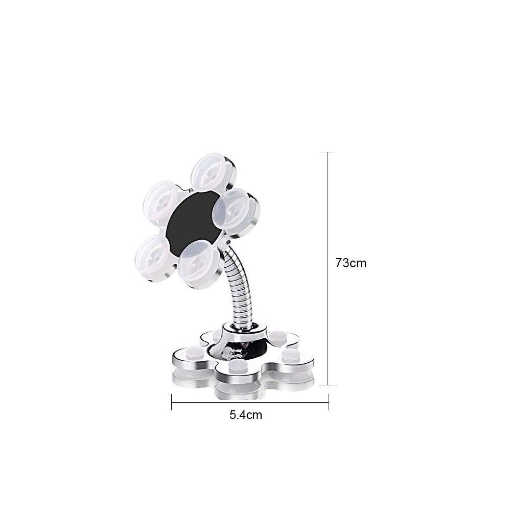 0637 -360 Rotatable Flower Shape Cellphone Holder Car & Mount Sucker Stand (Multicolored) - SkyShopy 0637 -360 Rotatable Flower Shape Cellphone Holder Car & Mount Sucker Stand (Multicolored) - SkyShopy